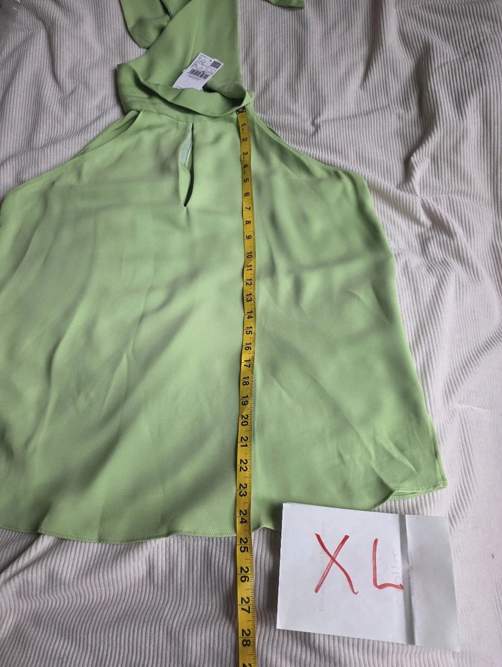 Mango Halter Top back-tie lime sz 6, 8, 10, 12 NWT - Picture 6 of 16